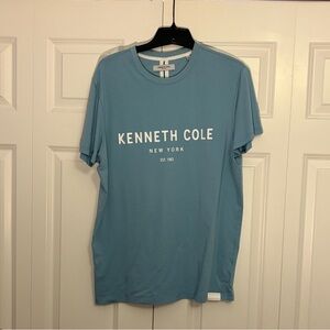 Kenneth Cole Light Blue Short Sleeve Tee